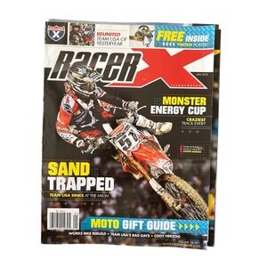 Racer X Illustrated Magazine‎ January 2013 Monster Energy Cup Moto Gift Guide